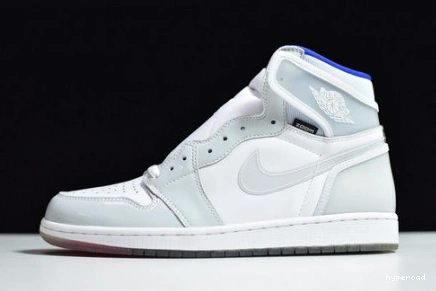 Hyperoad BLUE JORDAN WHITE RETRO 1 ZOOM - RACER HIGH 1021